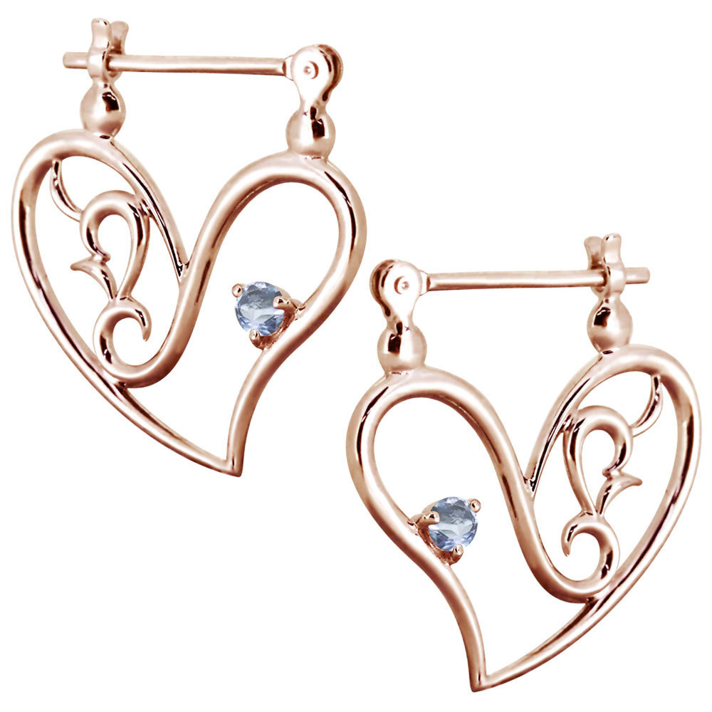 驚きの価格 レディース ピアス フープ クロッシングピアス アクア