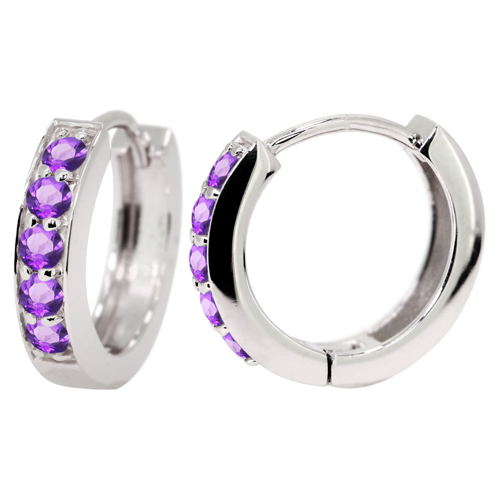 ピアス フープピアス 片耳用 中折れ メンズ 10k 10金 2月誕生石 ピアス フープピアス 片耳用 中折れ メンズ 10k 10金 2月誕生石
