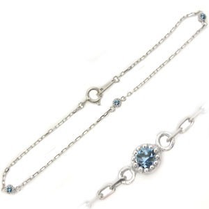 今ならほぼ即納! アンクレット K10 ブレスレット シンプル アクア
