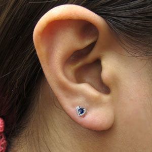 サファイア 18金 ピアス ハート ピアス | inmarco.ae