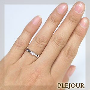 ファランジリング メンズリング 婚約指輪 安い K18 ダイヤモンド リング エンゲージリング_画像3