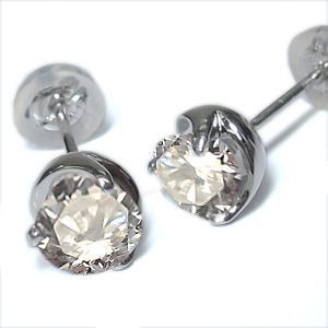 高品質 メンズピアス ダイヤモンド シンプル 一粒  ダイアモンド