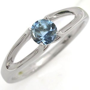 アクアマリンサンタマリア リング 10金 一粒 指輪 | litgearshop.com