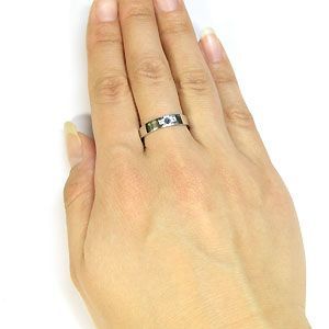 ブルートパーズ リング 18金 クロスリング 結婚指輪 安い ファランジリング_画像3