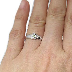結婚指輪 ピンクトルマリン リング k18 ハワイアンジュエリー マリッジリング_画像3