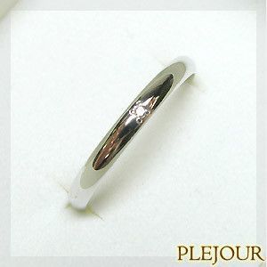 ダイヤモンドリング シンプル プラチナ900マリッジリング 結婚指輪 安い クリスマス ポイント消化