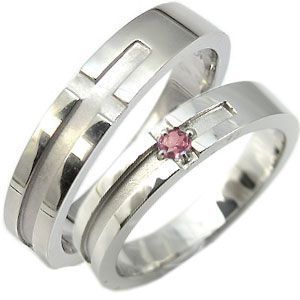 開店祝い 安い 結婚指輪 シルバーリング クロスリング リング ピンク