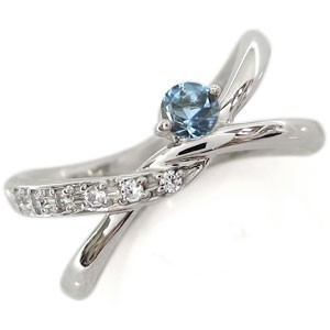 超美品 V字 リング アクアマリンサンタマリア ノット ピンキーリング 指輪 リング K18 アクアマリン 超美品 V字 リング アクアマリンサンタマリア ノット ピンキーリング 指輪 リング K18 アクアマリン