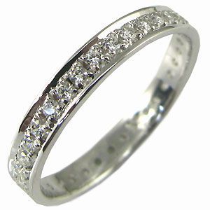 ファランジリング K10ゴールド エタニティーリング 結婚指輪 ダイヤモンドリング マリッジリング