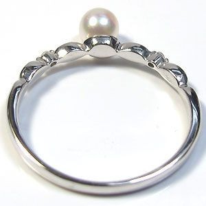 真珠 パール 6月誕生石 リング 指輪 ピンキーリング ファランジリング_画像4