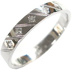 結婚指輪 安い プラチナリング ダイヤモンド マリッジリング クリスマス ポイント消化
