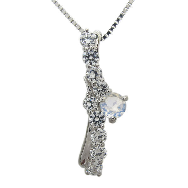 国内外の人気 ネックレス 誕生石 6月 シルバー 大人かわいい 上品 結婚記念日 ムーンストーン 国内外の人気 ネックレス 誕生石 6月 シルバー 大人かわいい 上品 結婚記念日 ムーンストーン
