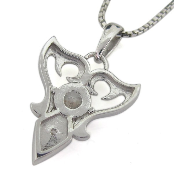 鑑定書付き SIクラス(0.30ct) 18金 メンズ ネックレス ダイヤモンド
