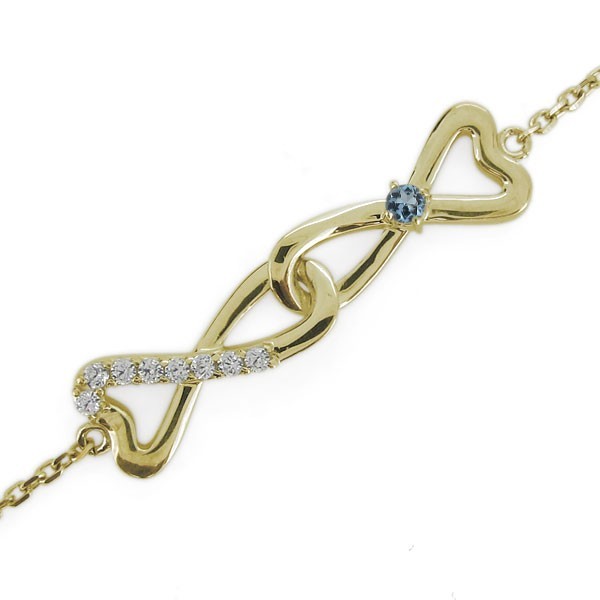 【12月スーパーSALE 15%OFF】 インフィニティ アンクレット 10金 レディース アクアマリンサンタマリア ブレスレット ハート 無限大 アクアマリン 【12月スーパーSALE 15%OFF】 インフィニティ アンクレット 10金 レディース アクアマリンサンタマリア ブレスレット ハート 無限大 アクアマリン