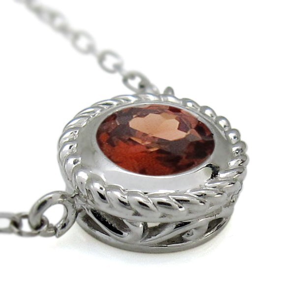  Tang . necklace garnet ala Beth k. pendant K10