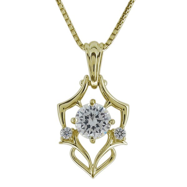 ダイヤモンド 鑑定書付き メンズネックレス VSクラス(0.50ct) 18金 ...
