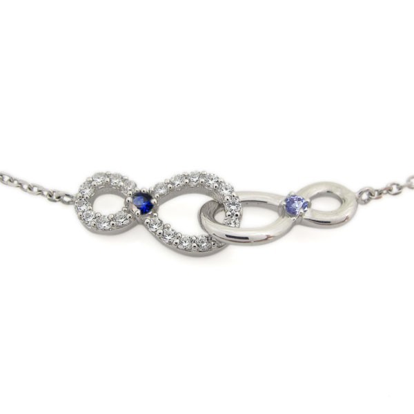 誕生日プレゼント プラチナ ポイント消化 クリスマス 無限大 Infinity ブレスレット サファイア アンクレット サファイア 誕生日プレゼント プラチナ ポイント消化 クリスマス 無限大 Infinity ブレスレット サファイア アンクレット サファイア
