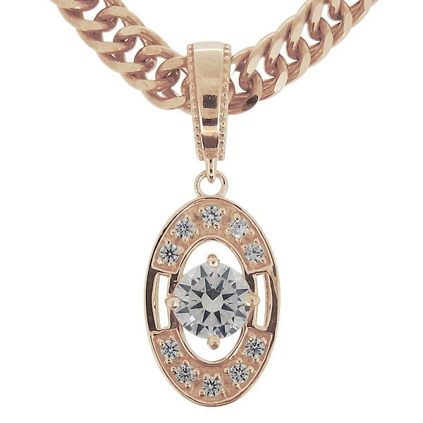 メンズネックレス 18k 18金 喜平 ダイヤモンド 鑑定書 ペンダント ...