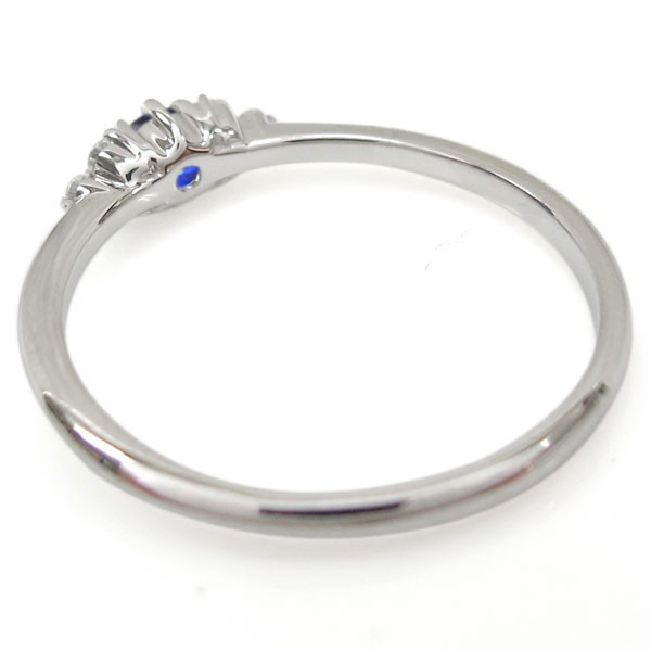 サファイア リング エンゲージリング 婚約指輪 安い プラチナ