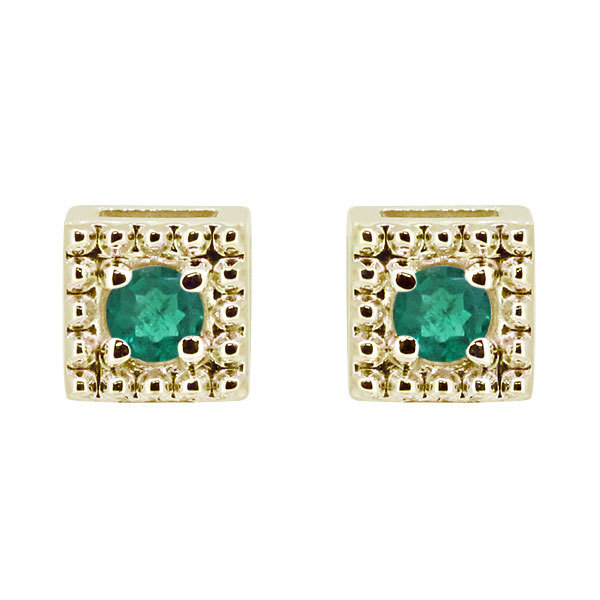 【お得】 18k ピアス レディース イエロー ピンク k18 エメラルド 天然石 一粒 スクエア シンプル エメラルド 【お得】 18k ピアス レディース イエロー ピンク k18 エメラルド 天然石 一粒 スクエア シンプル エメラルド