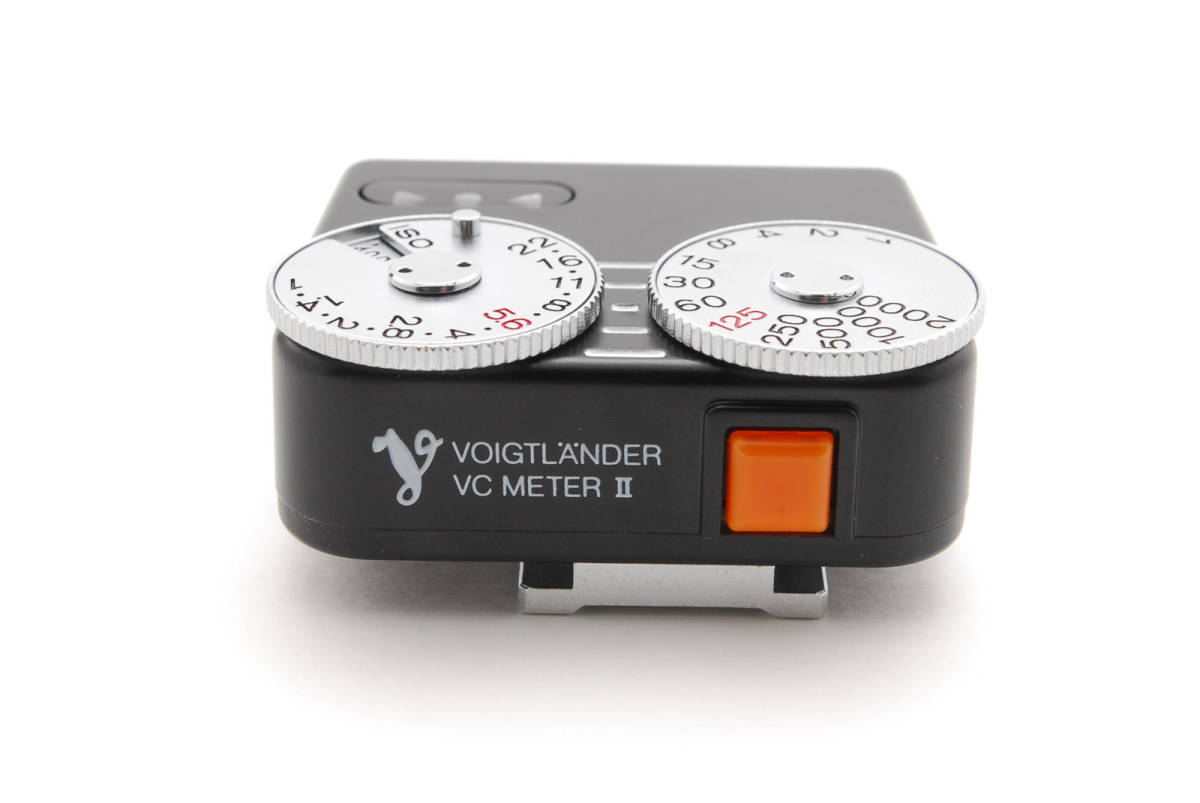  box attaching * beautiful goods!! Voigtlanderfok trenda -VC METER II meter Black black #4589