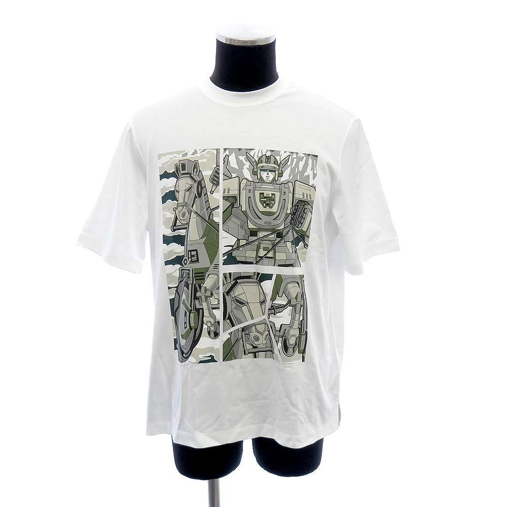 人気急上昇】 アパレル HERMES メンズサイズM メガ・シャリオ・3D T