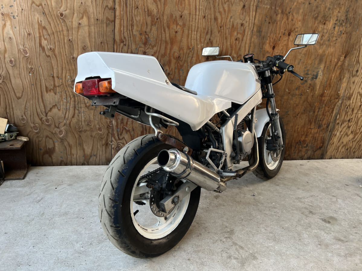 1円〜売り切り! 実働 ホンダ NSR50 AC10 カスタム車 エイプ 1円〜売り切り! 実働 ホンダ NSR50 AC10 カスタム車 エイプ