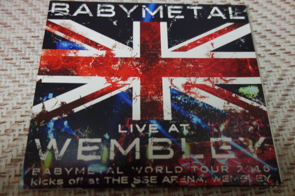 BABYMETAL ベビーメタル 「LIVE AT WEMBLEY WORLD TOUR 2016 KICKS OFF at THE SSE ARENA WEMBLEY」_画像1