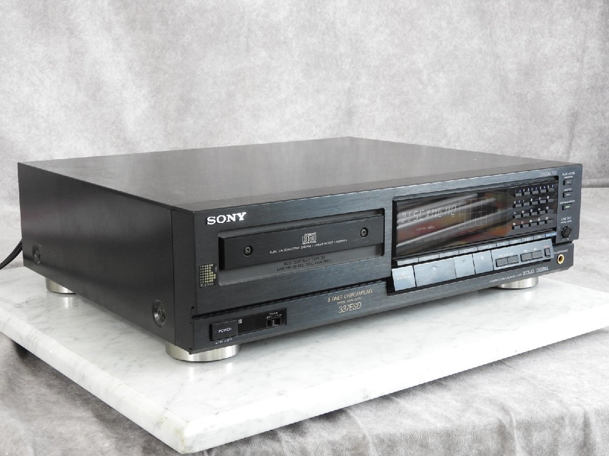 ☆SONY ソニー CDP-337ESD CDプレーヤー www.aocindia.com