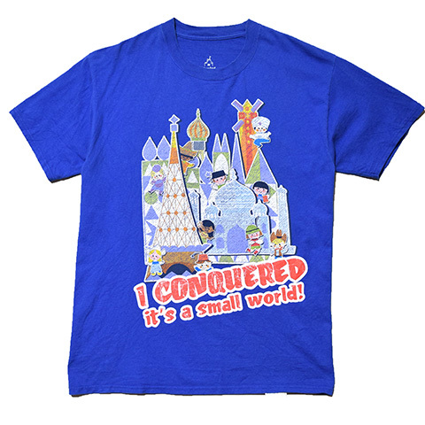 【M】 USA ディズニー イッツアスモールワールド 小さな世界 オールド Tシャツ メンズM ディズニーランド Disney アメリカ 古着 BA3537