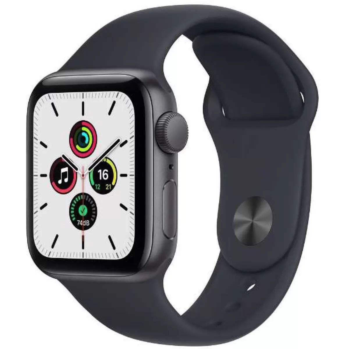 Apple Watch SE GPS 40mm スペースグレイ アルミニウムケース ミッドナイトスポーツバンド 新品 - beringtime.in