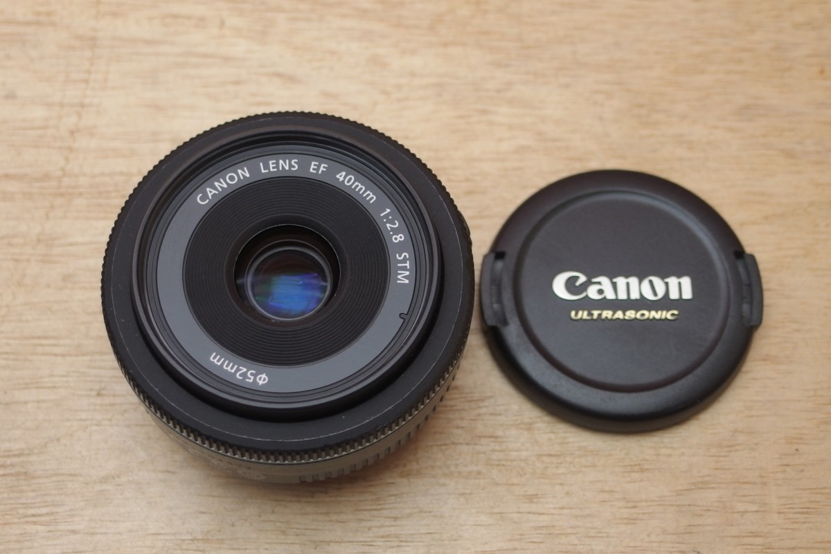 Canon 単焦点レンズ EF40mm F2.8 STM フルサイズ対応 広角 パンケーキ