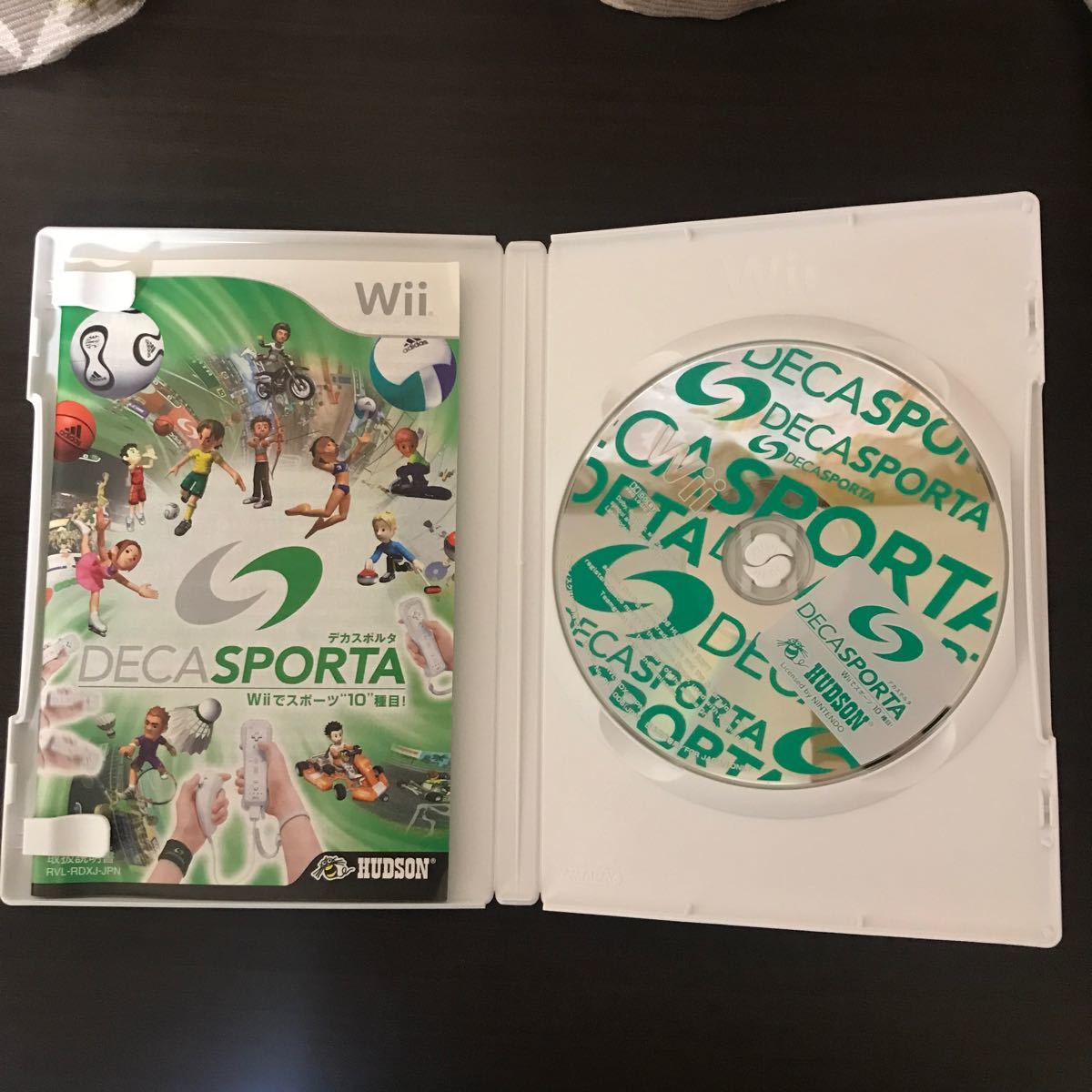 Wiiソフト　 Wiiスポーツ＆デカスポルタ　2本セット
