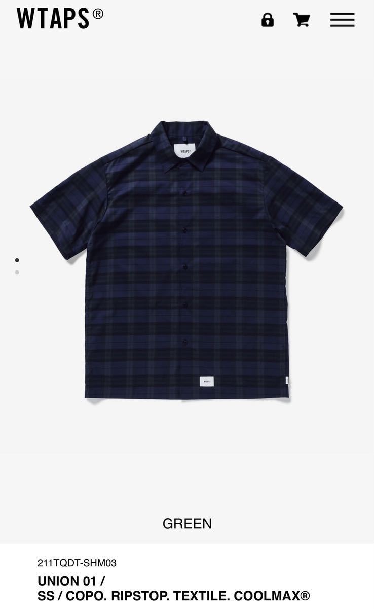 WTAPS 21SS UNION 01 RIPSTOP. COOLMAX. 美品 | ascotwm.com