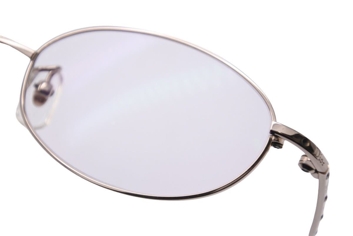 Dior ディオール サングラス CD-7560J 眼鏡 ロゴ ラインストーン 小物 アイウェア 中古 41051 正規品_画像3