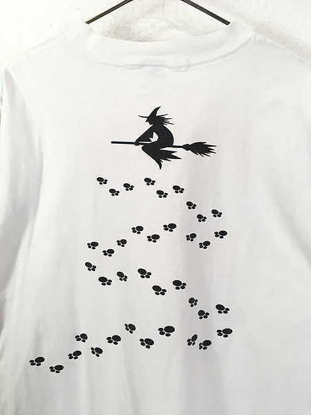 古着 90s USA製 The Wizard Of Oz オズの魔法使い 「RUN To to RUN」 トト Tシャツ XXL 古着_画像4