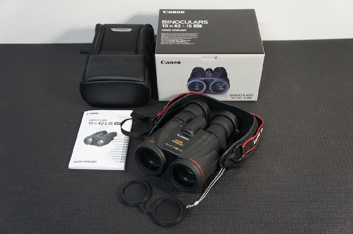 33000円 80％以上節約 Canon キヤノン 双眼鏡 10×42LIS WP 10倍