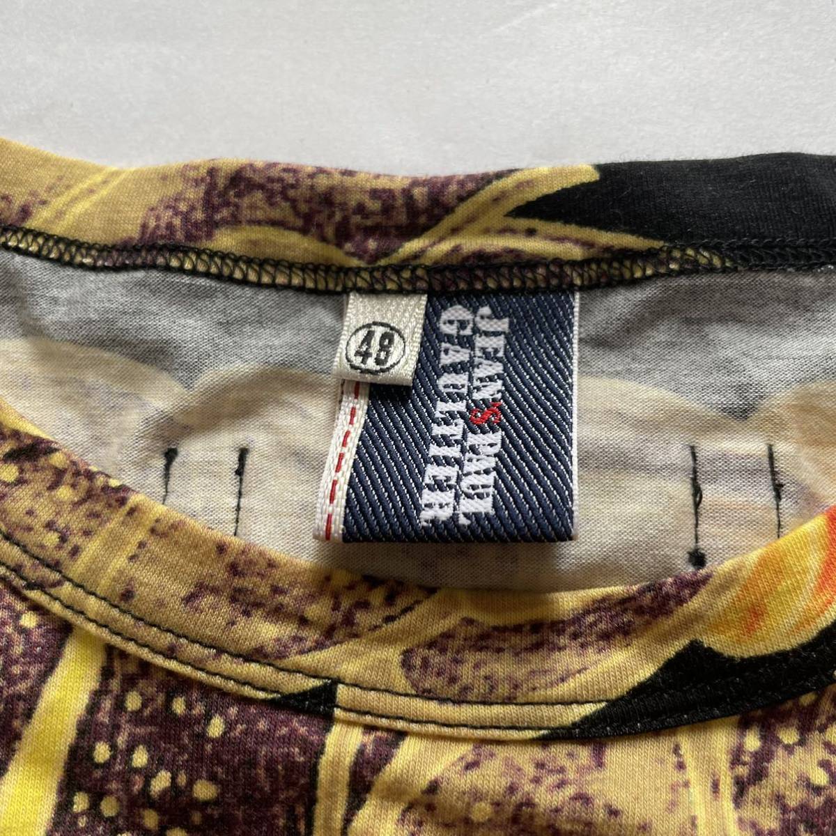 希少 Jean paul gaultier tシャツ ロンT パワーネット 鳳凰 power net