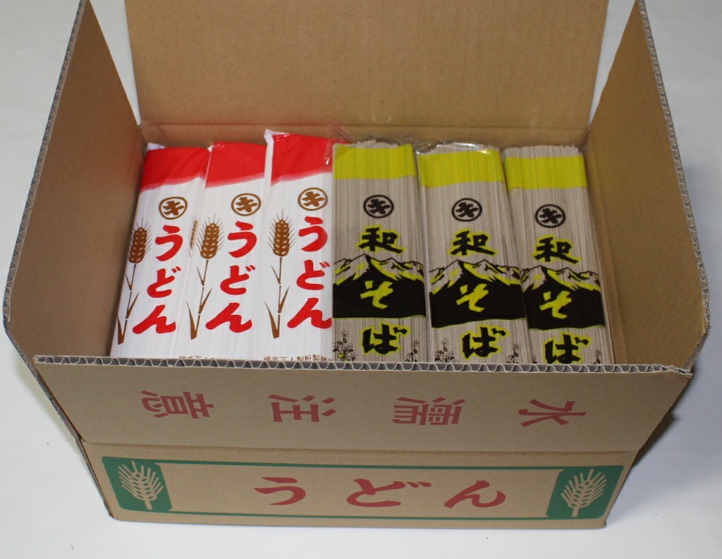 【毛毛毛ノ毛様専用】うどん(赤)15袋・和そば15袋の合計30袋