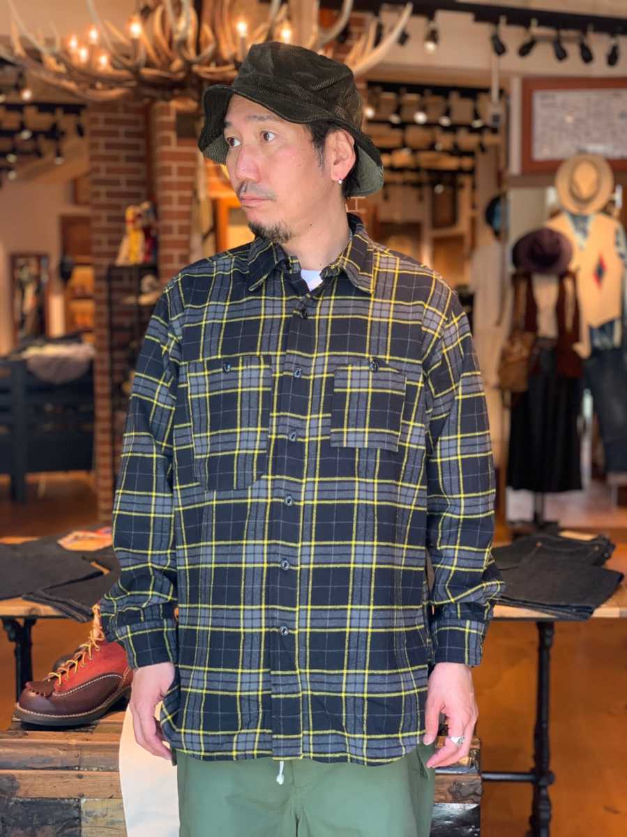 Engineered Garments ネルシャツ-