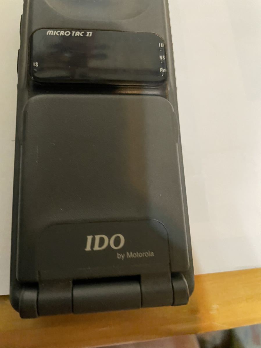 IDO BY motoroLa micro tac II。超稀少_画像3