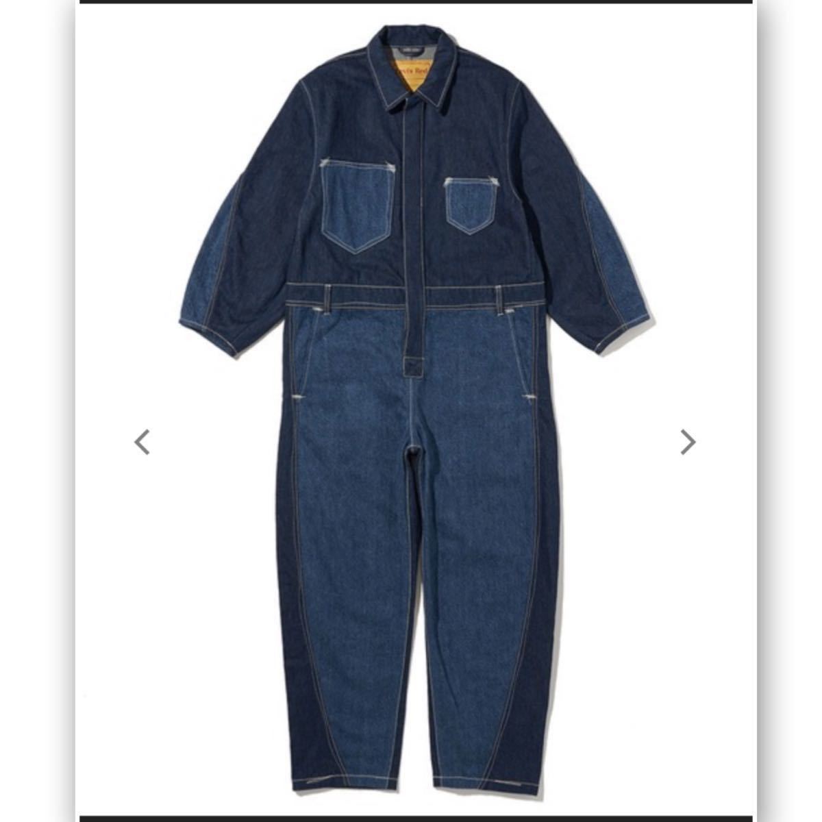 オールインワン Levi's(R) RED UNISEX COVERALL CRYSTALINE オールインワン Levi's(R) RED UNISEX COVERALL CRYSTALINE