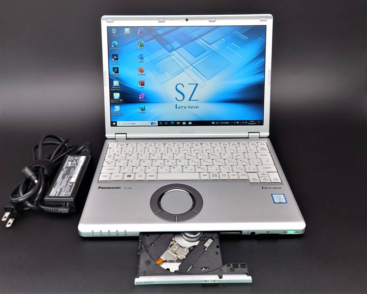良美品 CF-SZ6RDQVS COREi5 高速新品SSD256GB 大容量8GBメモリー