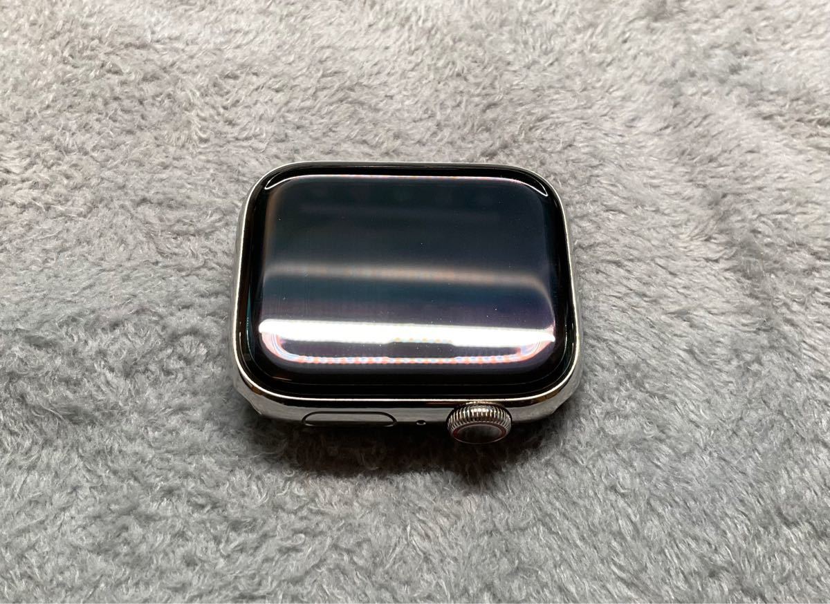 美品 Apple Watch Series 4 Cellular 44mm ステンレス ミラネーゼ