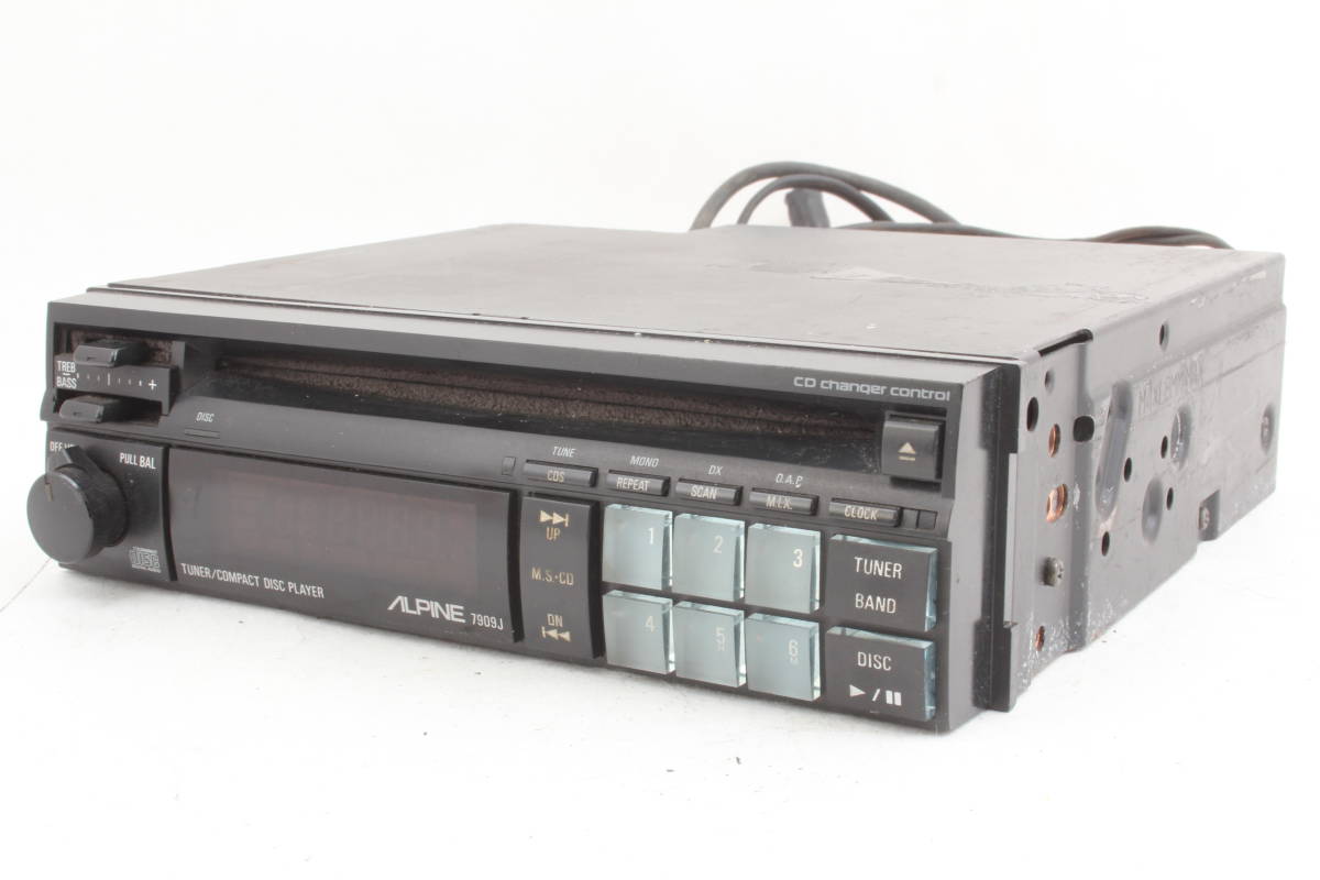 アルパイン juba 7909J CDデッキ 現状渡し-