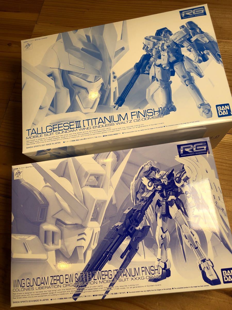 RG 1/144 ウイングガンダムゼロ EW & ドライツバーク[Ti