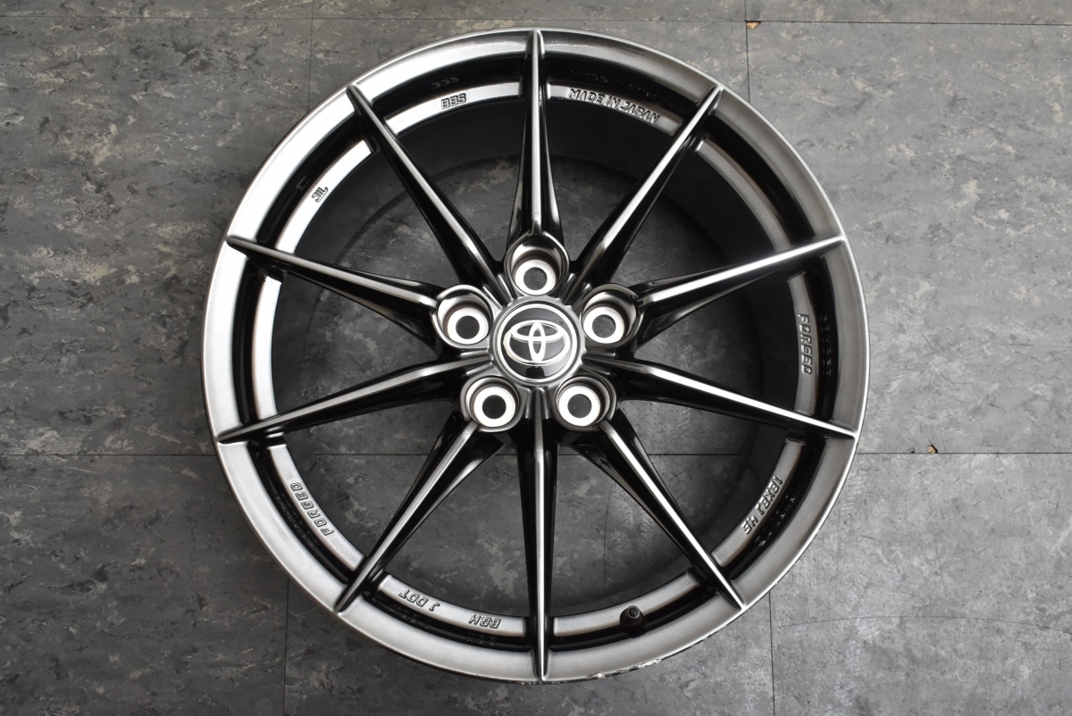 鍛造品 BBS製】トヨタ GRヤリス RZ 純正 18in 8J +45 PCD114.3