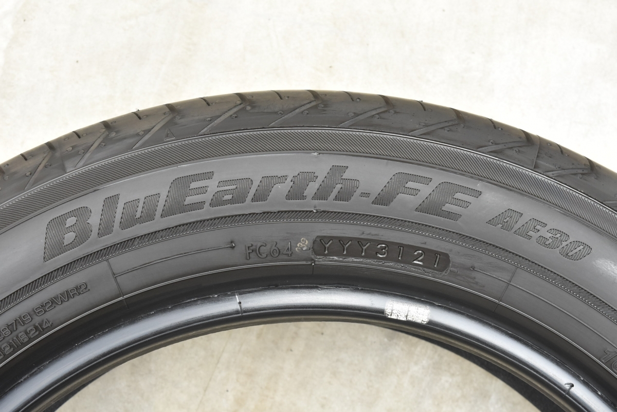 【2021年製 新車外し】ヨコハマ ブルーアース FE AE30 165/65R15 4本セットソリオ タフト デリカD:2 ルノー トゥインゴ シボレー クルーズ_画像4