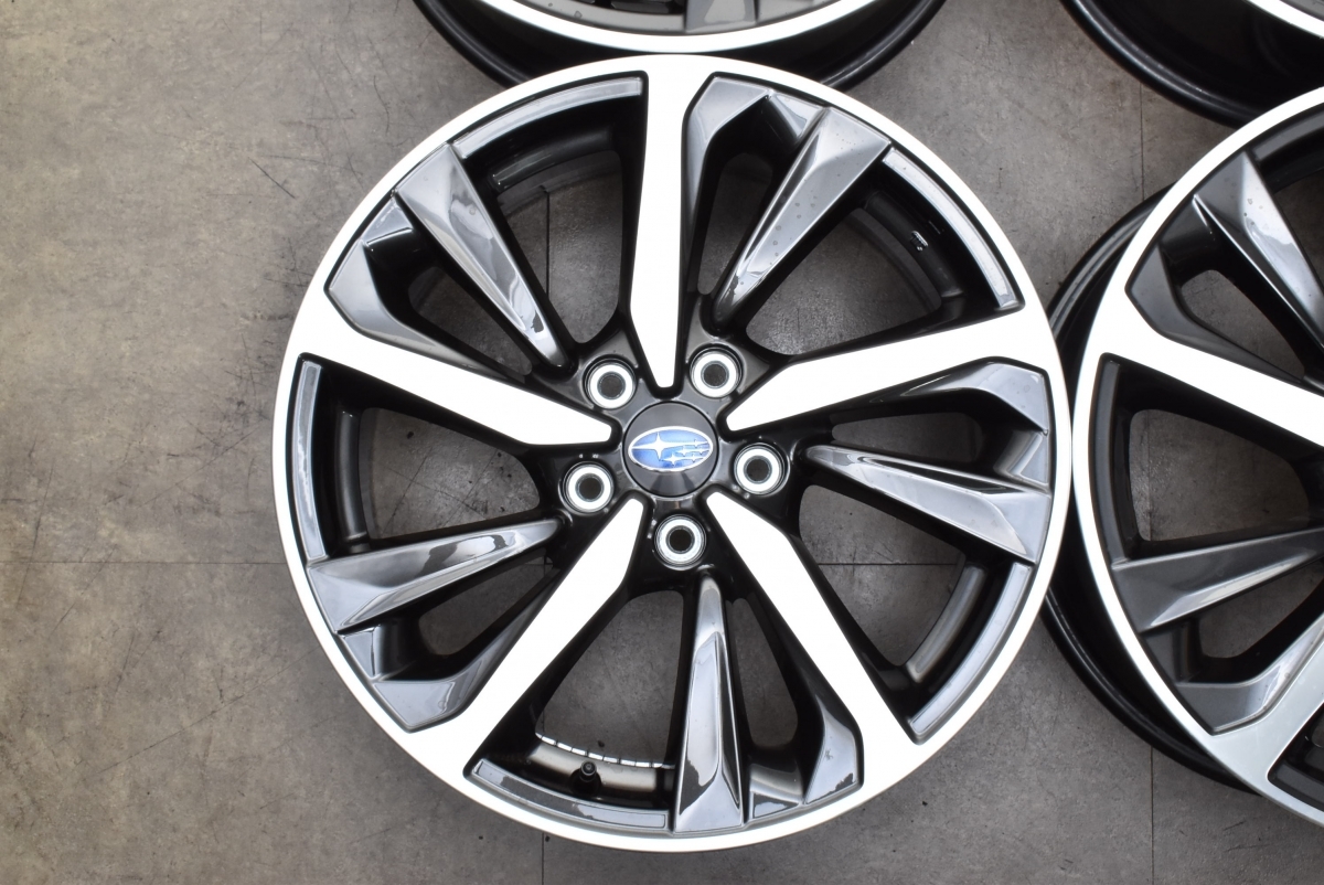 スタッドレス用に】スバル レヴォーグ GT-H 純正 18in 7.5J +55 PCD114