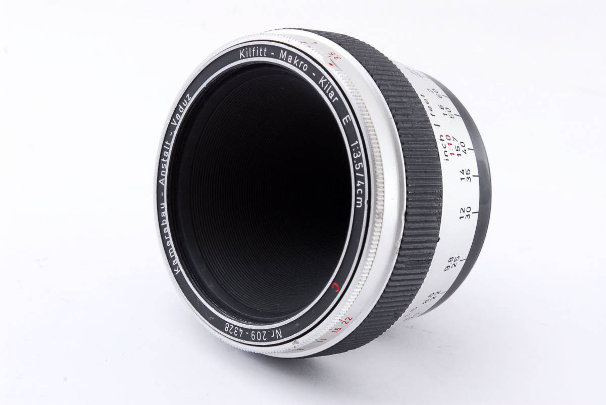 Kilfitto-Makro-Kilar E type 4cm F3.5 エキザクタマウント キル